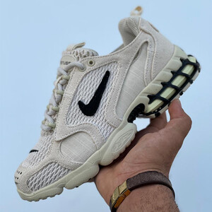 نایک ایر زوم اسپیریدون استوسی Nike Air Zoom Spiridon Cage 2 Stussy Fossil