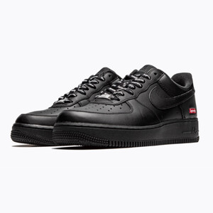 نایک ایرفورس وان سوپریم Nike Air Force 1 Low Supreme Black CU9225-001