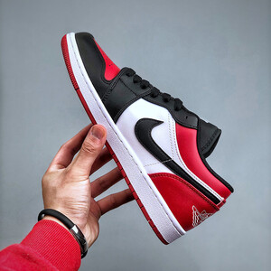 نایک جردن وان برد تو Jordan 1 Low Bred Toe