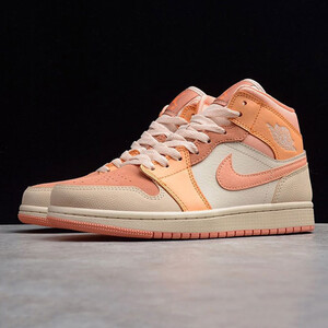 جردن وان اَپریکات اورِنج Jordan 1 Mid Apricot Orange