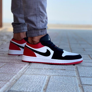 جردن وان بلک تو Jordan 1 Low Black Toe 1