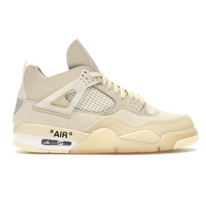 نایک ایر جردن 4 رترو آف وایت سیل Jordan 4 Retro Off-White Sail