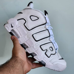 نایک ایر مور آپتمپو Nike Air More Uptempo Summit White Black Sail