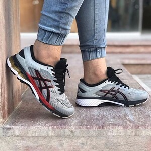 کفش مردانه اسیکس ژل کایانو Asics Gel Kayano 26 طوسی
