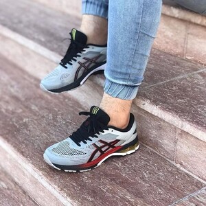کفش مردانه اسیکس ژل کایانو Asics Gel Kayano 26 طوسی
