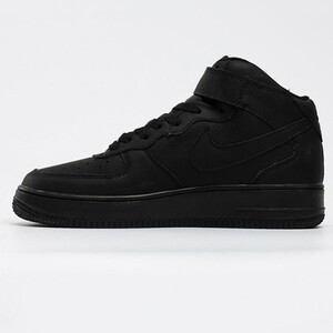 نایک ایرفورس وان مشکی Nike Air Force 1 Mid White ’07