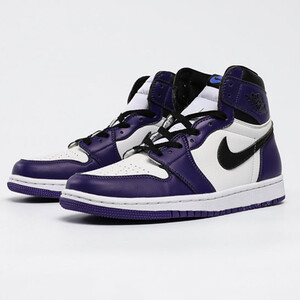 جردن وان کورت Jordan 1 Retro Court Purple White بنفش