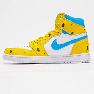 نایک ایر جردن وان باب اسفنجی NIKE AIR JORDAN 1 SpongeBob