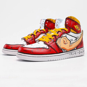 نایک ایر جردن وان مانکی لافی NIKE AIR JORDAN 1 MONKEY D LUFFY
