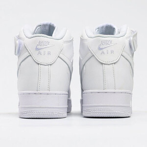 نایک ایرفورس وان سفید Nike Air Force 1 Mid White ’07