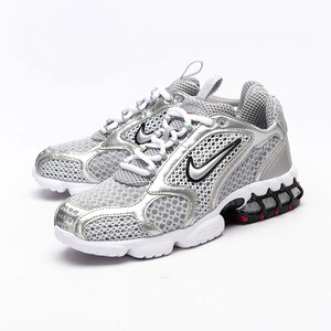 نایک ایر زوم اسپیریدون استوسی Nike Air Zoom Spiridon Cage 2 Stussy Pure Platinum