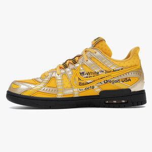 Nike Air Rubber Dunk Off-White University Gold-3