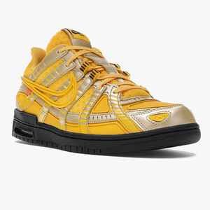 Nike Air Rubber Dunk Off-White University Gold-2