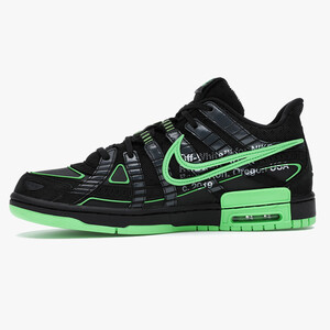 Nike Air Rubber Dunk Off-White Green Strike-3