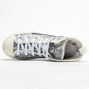 دیور ساقدار آبلیک سفید Dior Oblique High