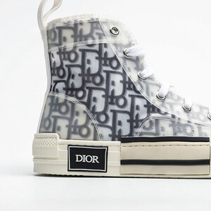 دیور ساقدار آبلیک سفید Dior Oblique High