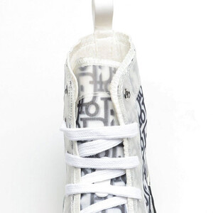 دیور ساقدار آبلیک سفید Dior Oblique High