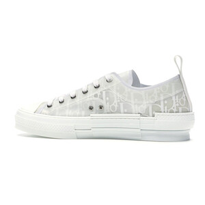 دیور آبلیک سفید Dior B23 Low Top Oblique