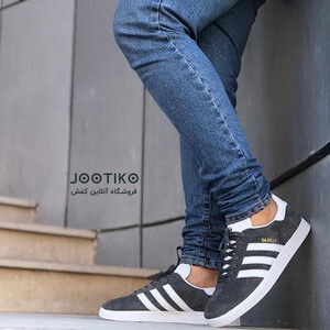 کفش آدیداس گزل adidas Gazelle Shoes خاکستری