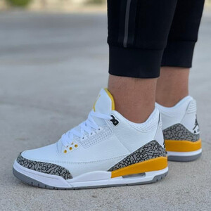 ایر جردن 3 رترو لیزر اورنج Jordan 3 Retro Laser Orange