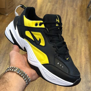 کتانی نایک تکنو Nike M2K Tekno مردانه مشکی زرد