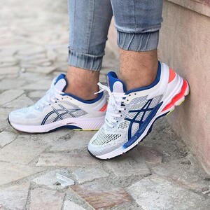کفش مردانه اسیکس ژل کایانو Asics Gel Kayano 26 طوسی