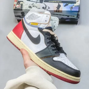 جردن وان یونیون لس آنجلس بلک تو Jordan 1 Retro High Union Los Angeles Black Toe