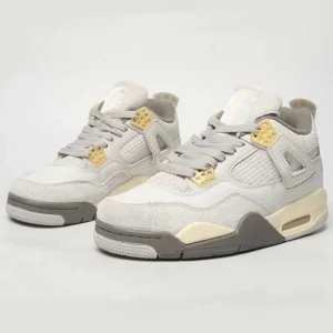 نایک جردن 4 رترو Jordan 4 Retro Levi's White