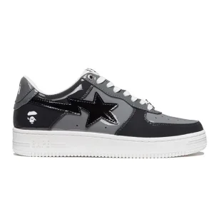 بتینگ ایپ بیپ استا A Bathing Ape Bape Sta Low Grey Black