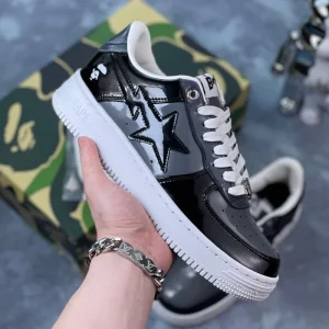 بتینگ ایپ بیپ استا A Bathing Ape Bape Sta Low Black