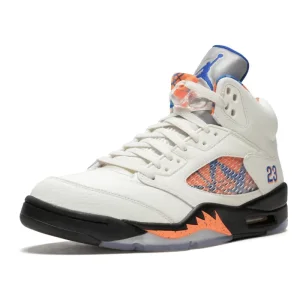 نایک ایر جردن 5 رترو آف وایت بلک Jordan 5 Retro Off-White Black