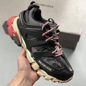بالنسیاگا ترک Balenciaga Track Black Grey Red مشکی خاکستری قرمز
