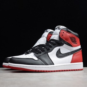 نایک ایر جردن وان Jordan 1 Retro High Satin Black Toe