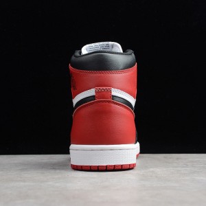 نایک ایر جردن وان Jordan 1 Retro High Satin Black Toe