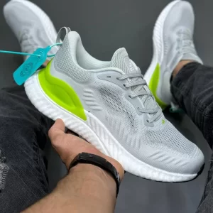 کفش آدیداس آلفابونس بوست Adidas Alphabounce Boost آبی طوسی