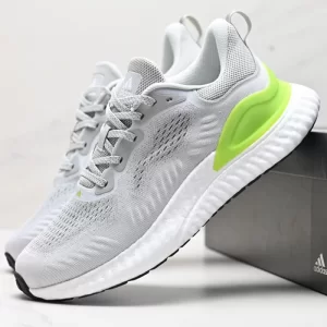 کفش آدیداس آلفابونس بوست Adidas Alphabounce Boost آبی طوسی