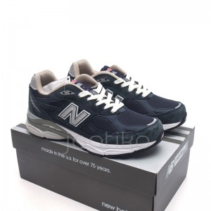 کفش نیوبالانس مردانه New Balance 990 v3 MiUSA Black White