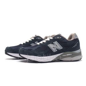 کفش نیوبالانس مردانه New Balance 990 v3 MiUSA Black White