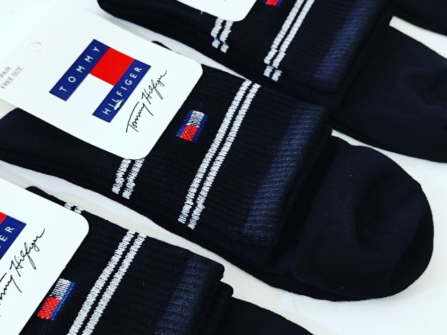 جوراب نیم ساق تامی مشکی Tommy