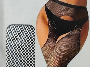 جورابشلواری گیپور نگین دار فاق باز