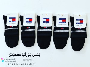 جوراب نیم ساق لاگوست مشکی Lacoste