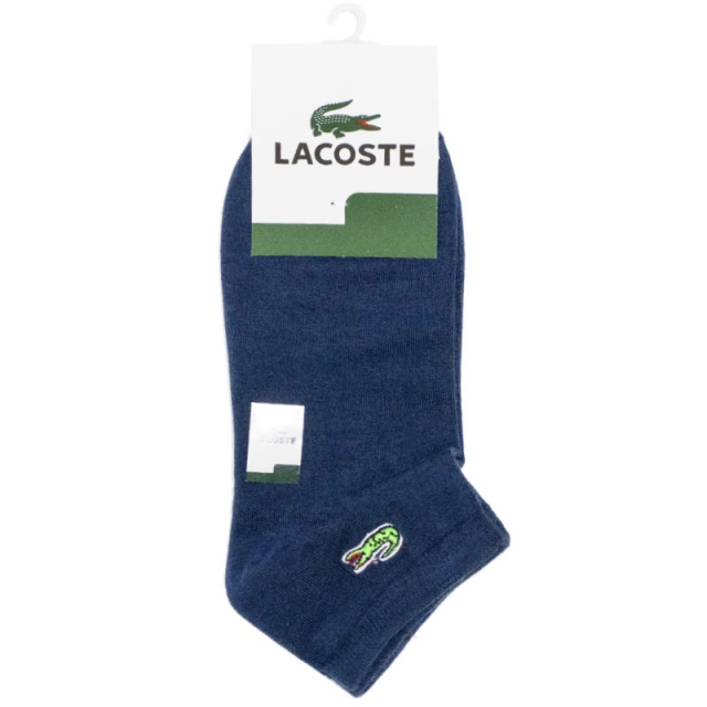 جوراب مچی سرمه ای روشن طرح LACOSTE