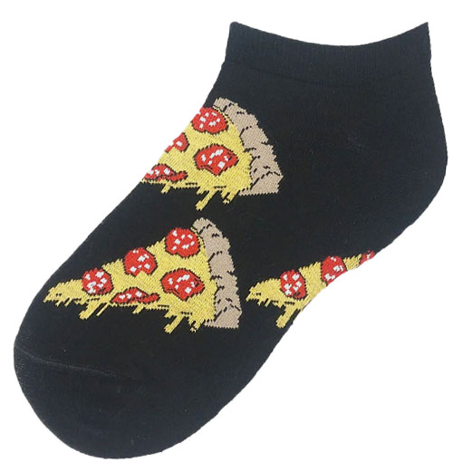 جوراب مچی با طرح پیتزا بزرگ