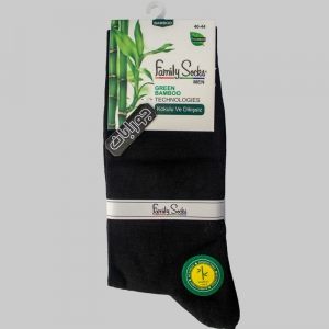 جوراب مشکی بامبو ساقدار