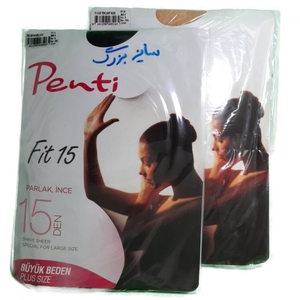 جورابشلواری شیشه ای پنتی (سایز بزرگ)