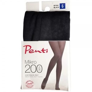 جوراب شلواری زنانه پنتی نخ200 (سایز بزرگ)