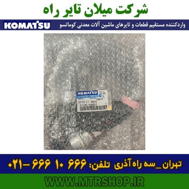 سیم کشی انژکتور دامپتراک  HD785-7 کوماتسو