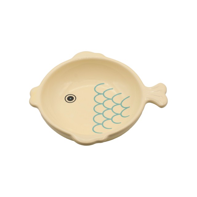 ظرف کنسروخوری سرامیکی مدل ماهی