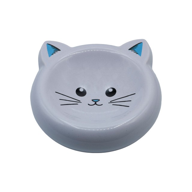 ظرف غذای سرامیکی مدل گربه گوشدار
