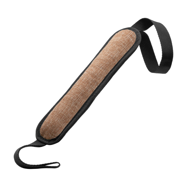 تاگ پارچه‌ای سگ دو دسته سایز 2